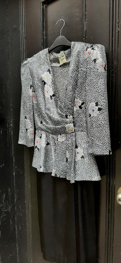 80’s Silk Party Dress