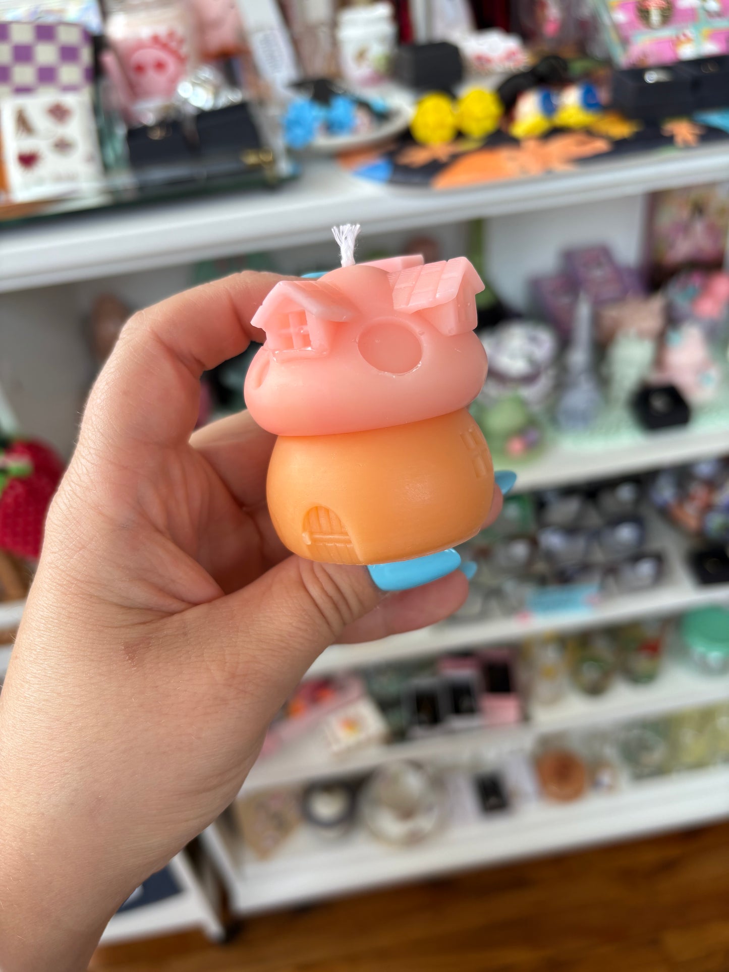 Little Mushy House Candle