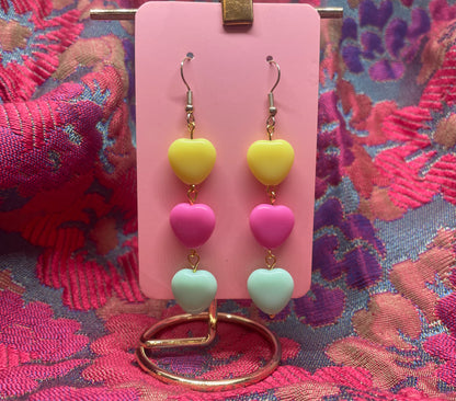 ‘Lee’ Sweetheart Earrings