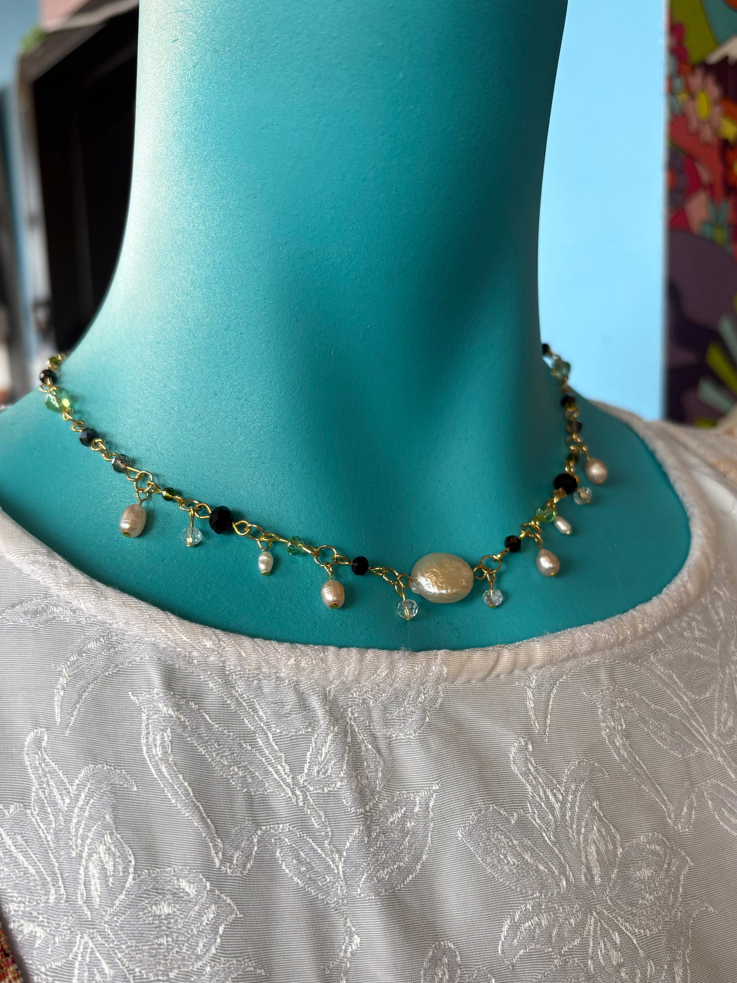 Green Witch Necklace