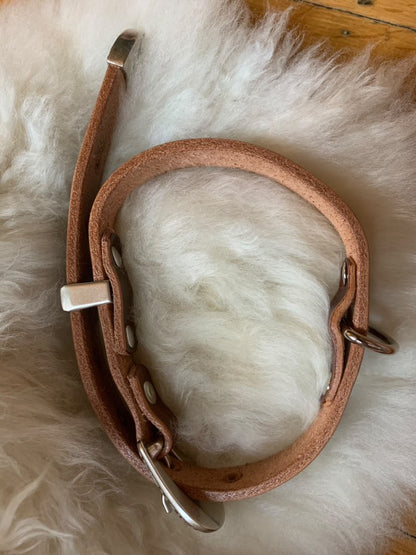 Tan Leather Collar