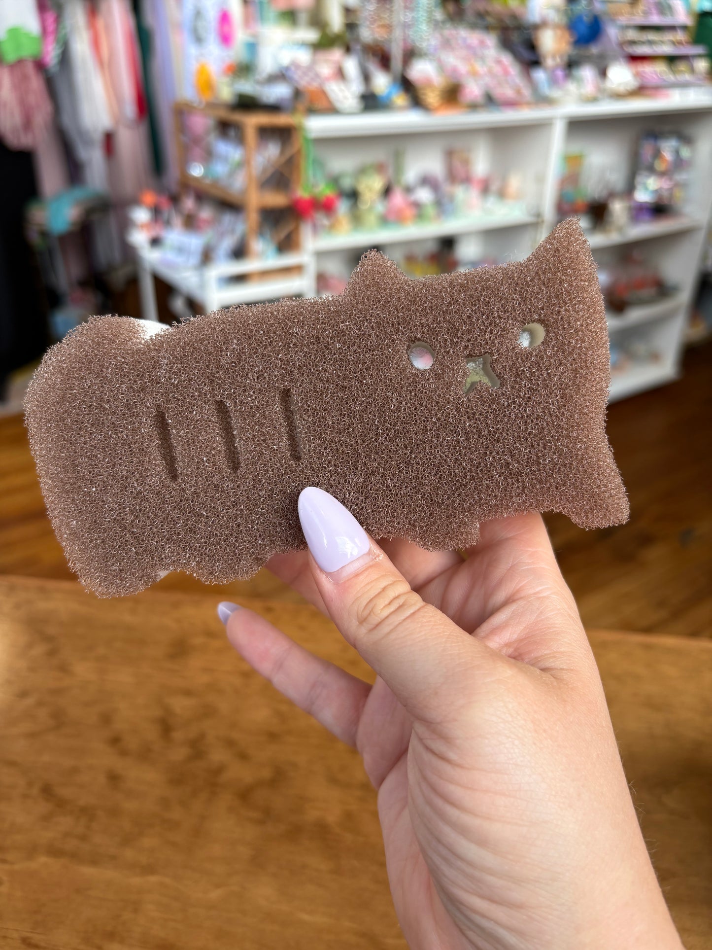 Kitty Cat Scrubby Sponge