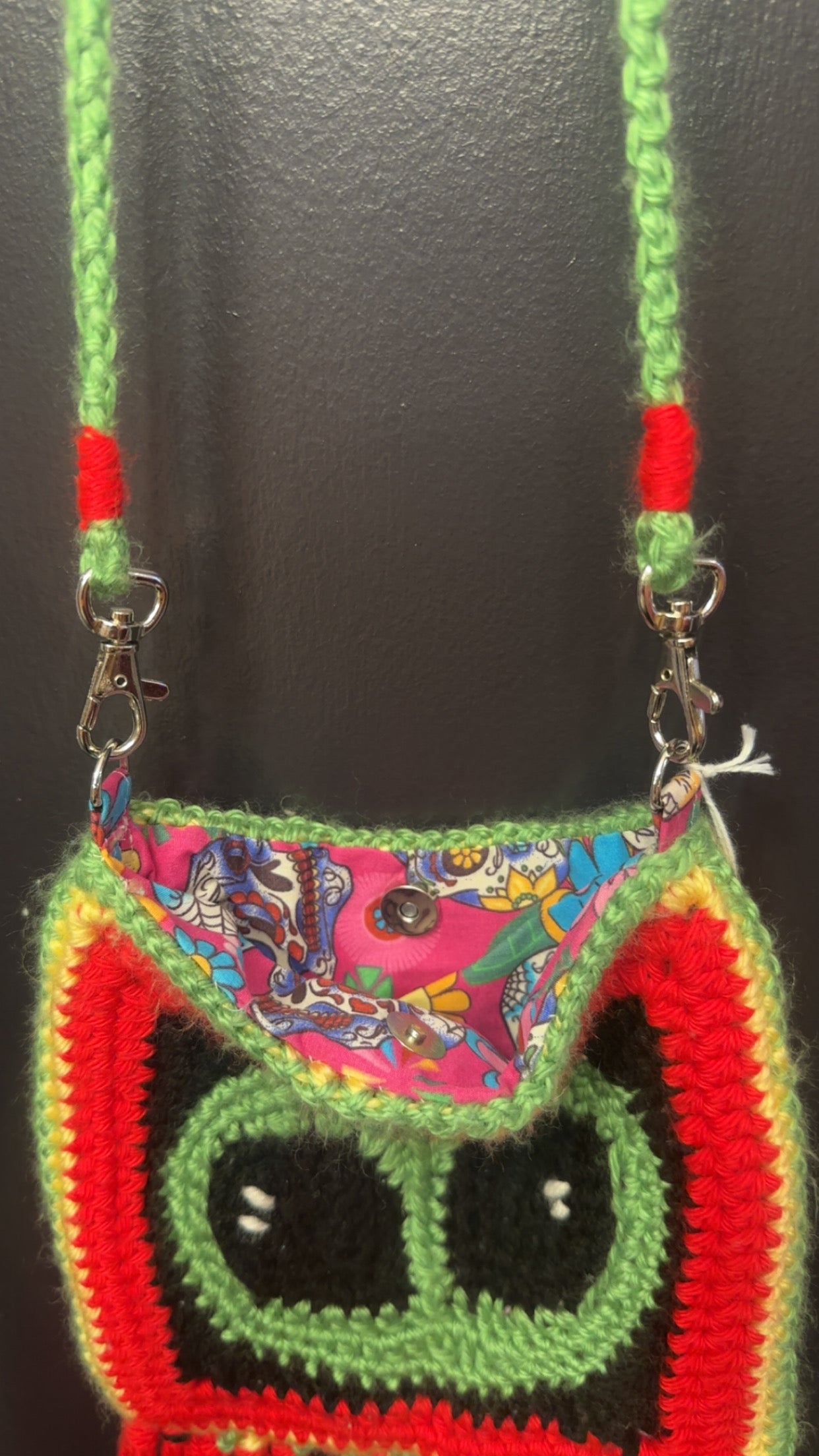 Alien Crochet Bag