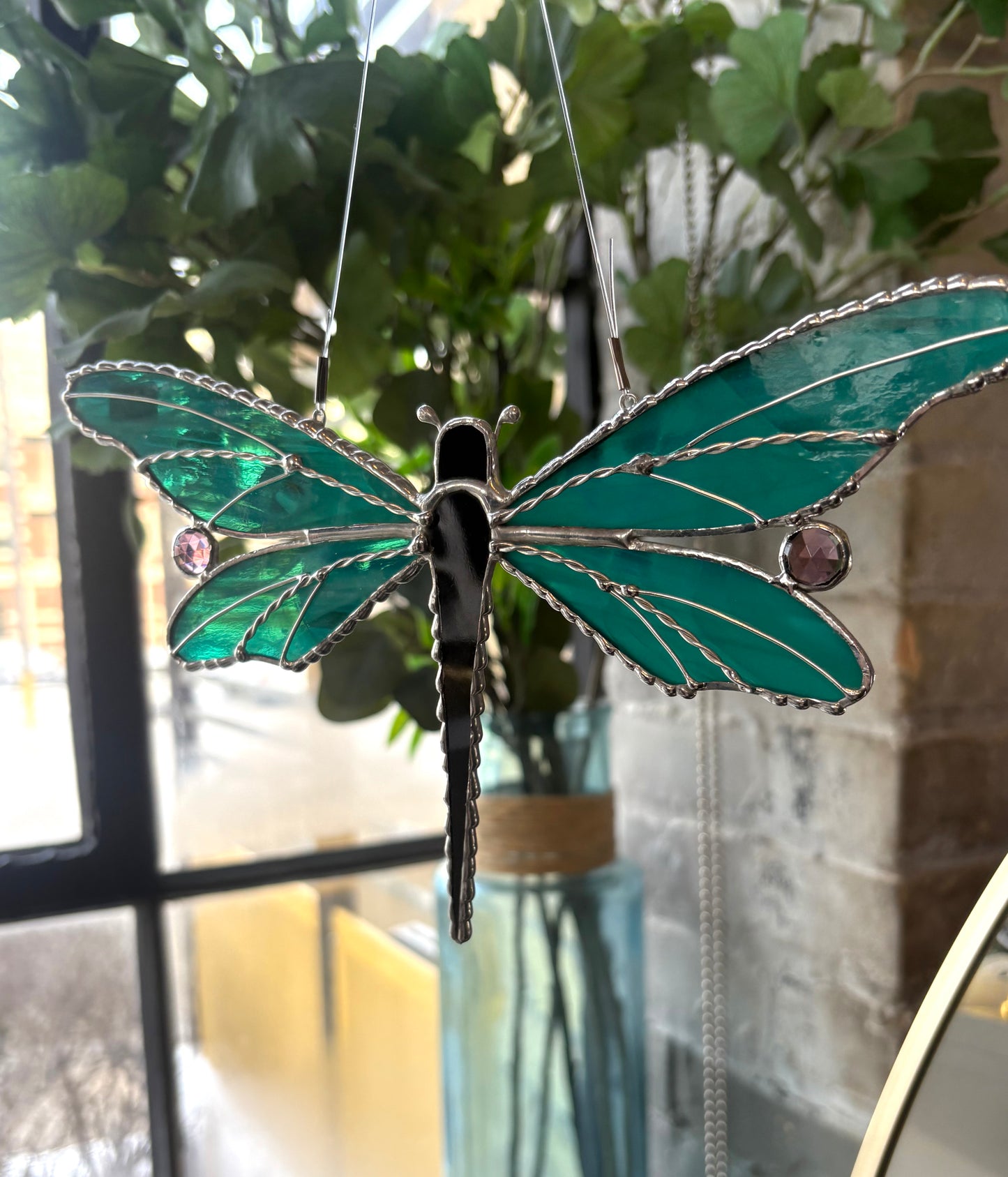 Stained Glass Dragonfly