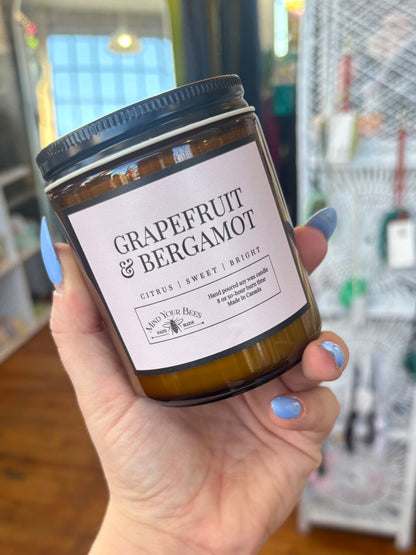 Mind Your Bees Soy Candle 8oz