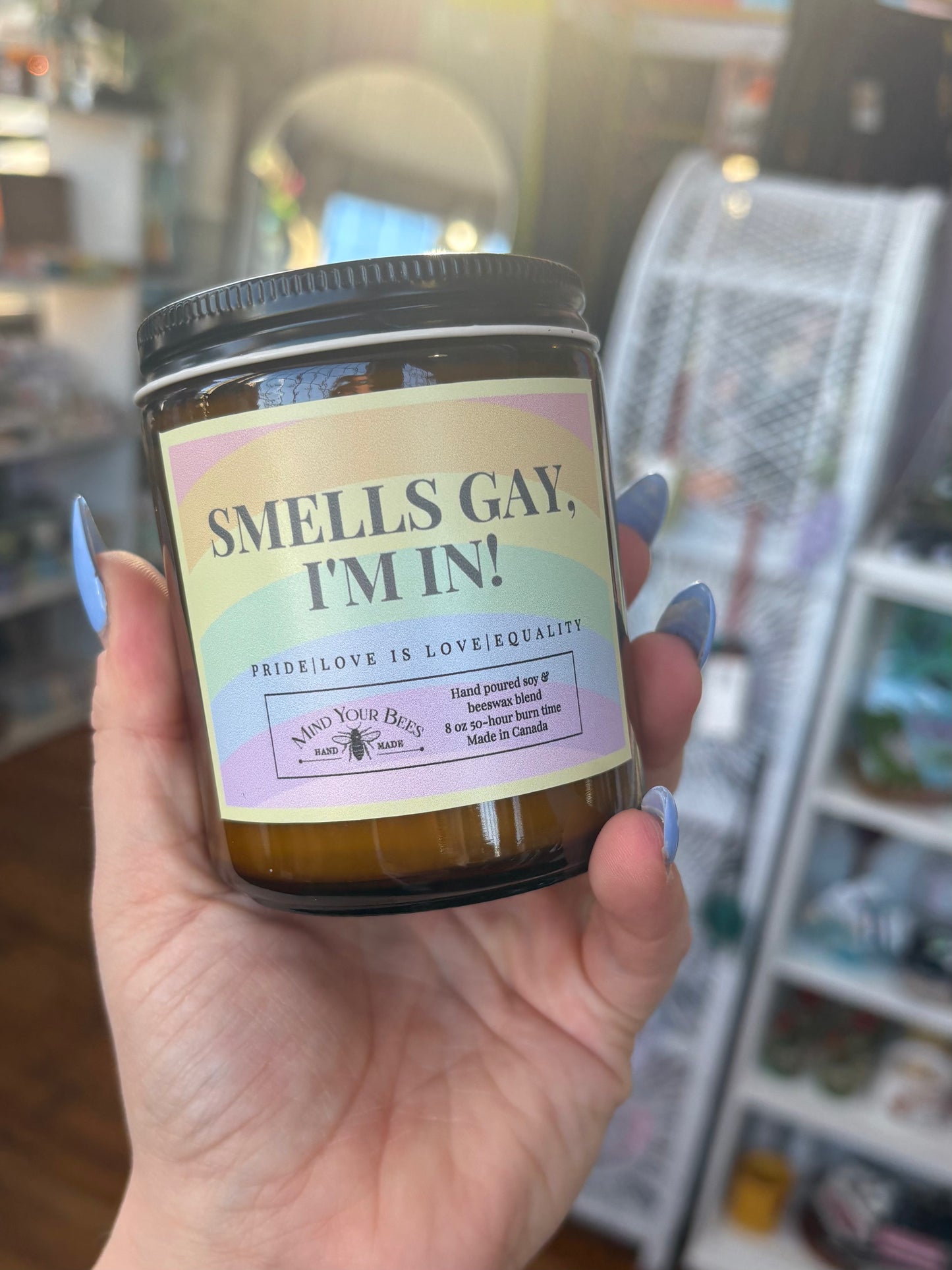 Mind Your Bees Soy Candle 8oz