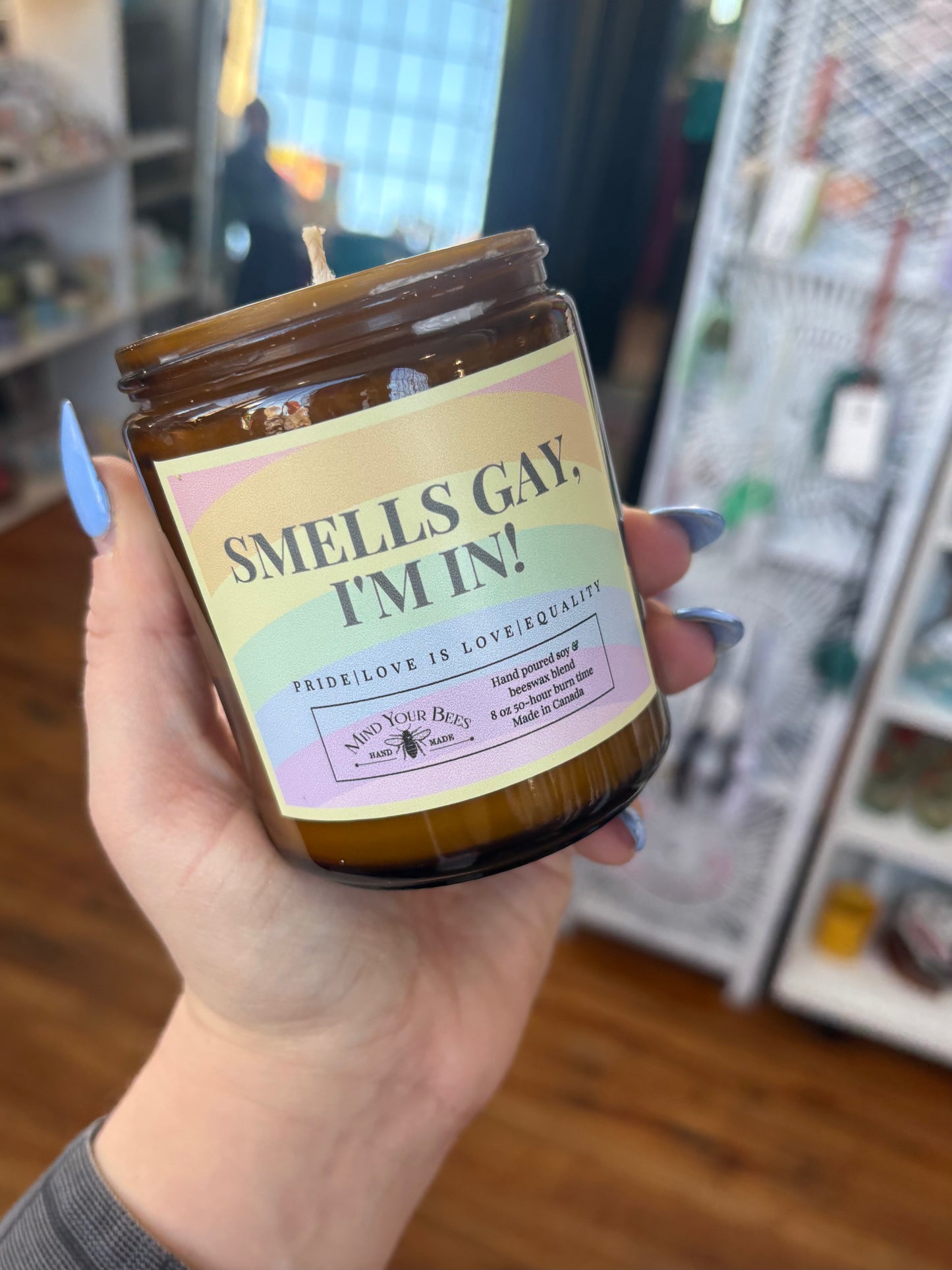 Mind Your Bees Soy Candle 8oz