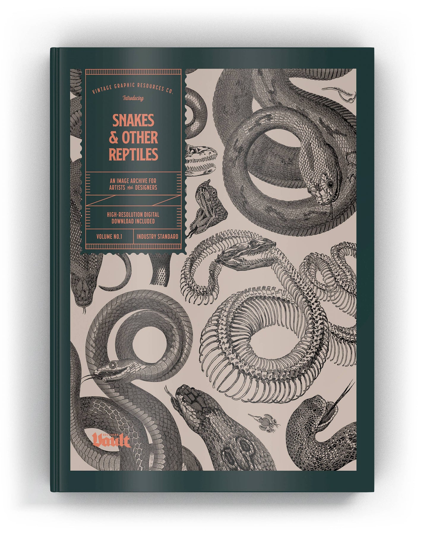 Vault Editions: Snakes & Other Reptiles Reference Book (Pre-Order)