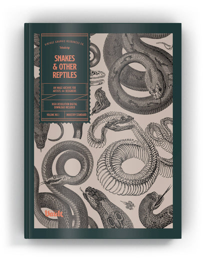 Vault Editions: Snakes & Other Reptiles Reference Book (Pre-Order)