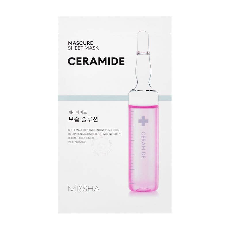 MISSHA Mascure Moisture Barrier Solution Sheet Mask Ceramide