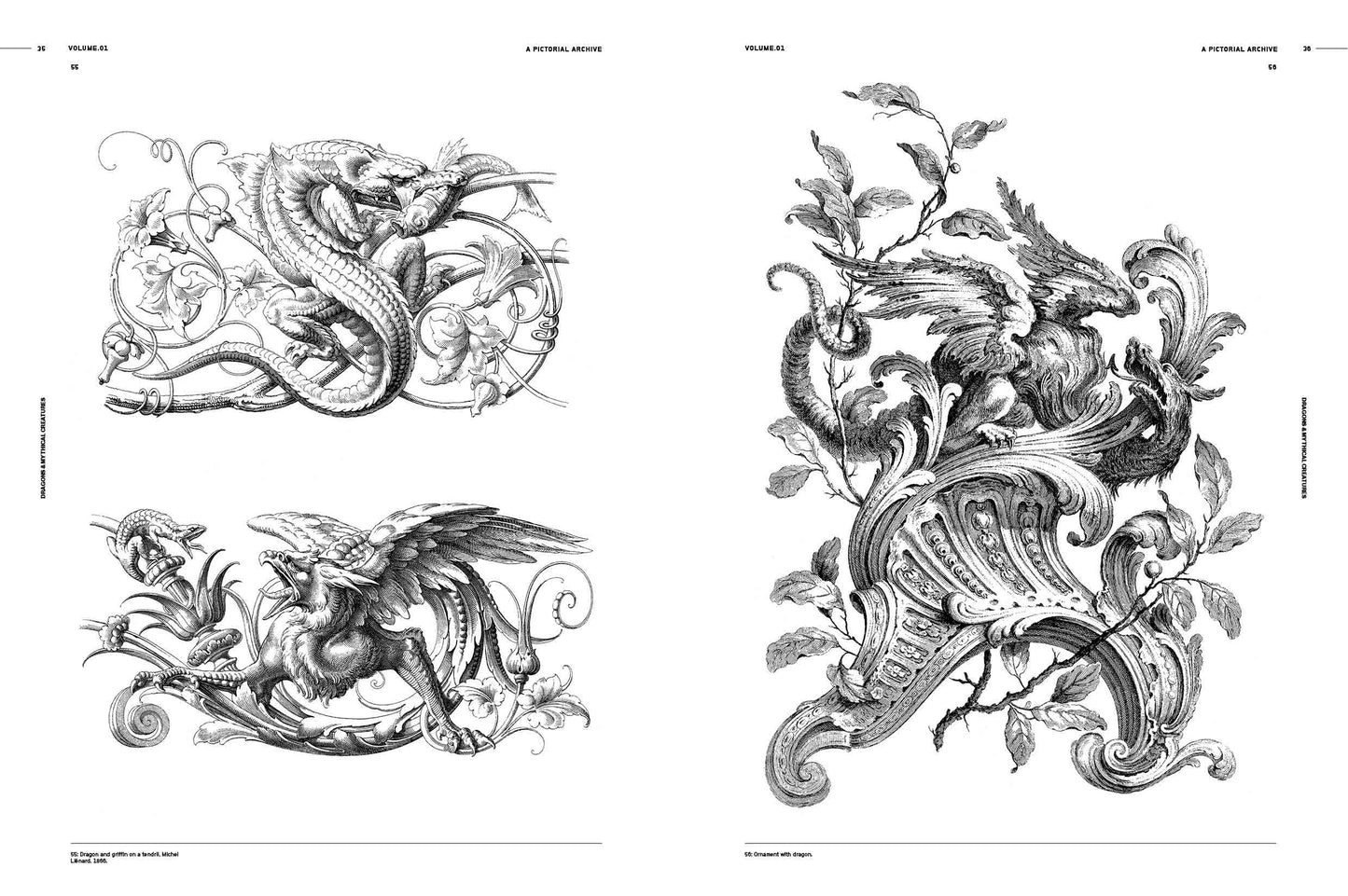 Vault Editions: Dragons & Mythical Creatures Reference Book (Pre-Order)