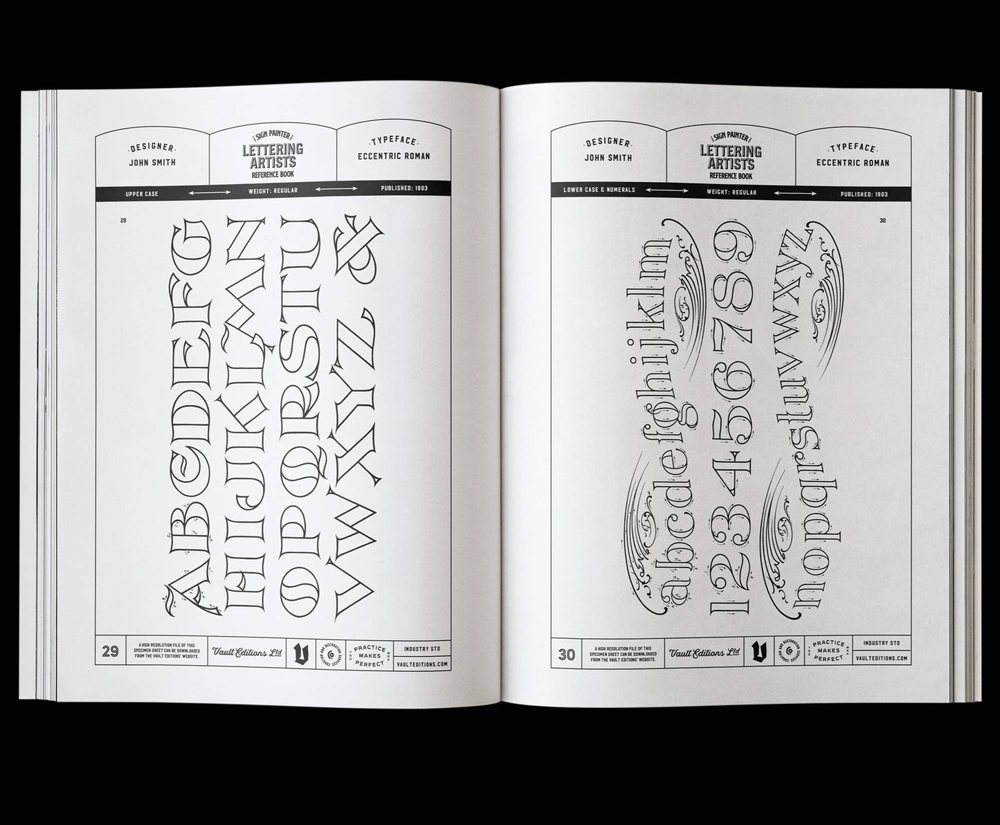 Vault Editions: Sign Painter & Lettering Artist Reference Book (Pre-Order)