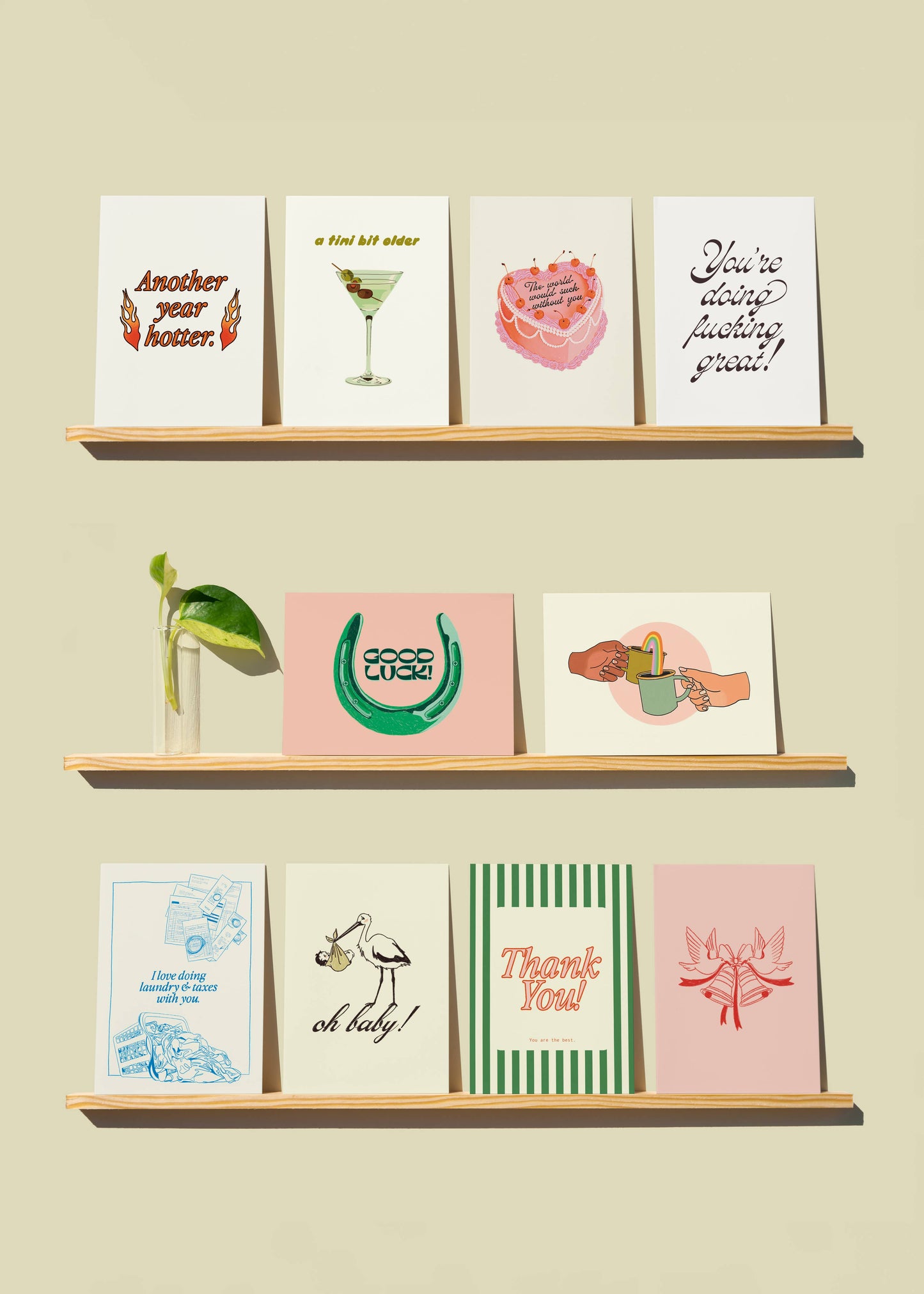 Oh Baby! New Baby Greeting Card