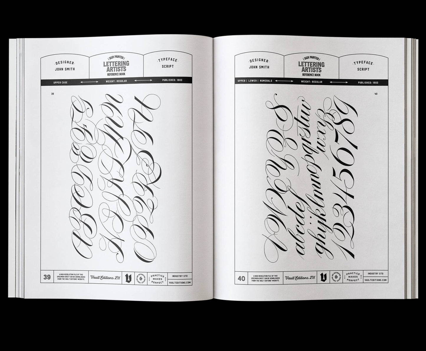 Vault Editions: Sign Painter & Lettering Artist Reference Book (Pre-Order)
