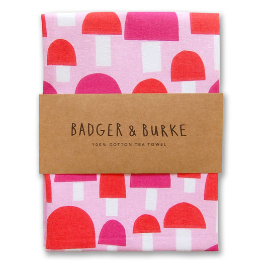 Mushroom Tea Towel