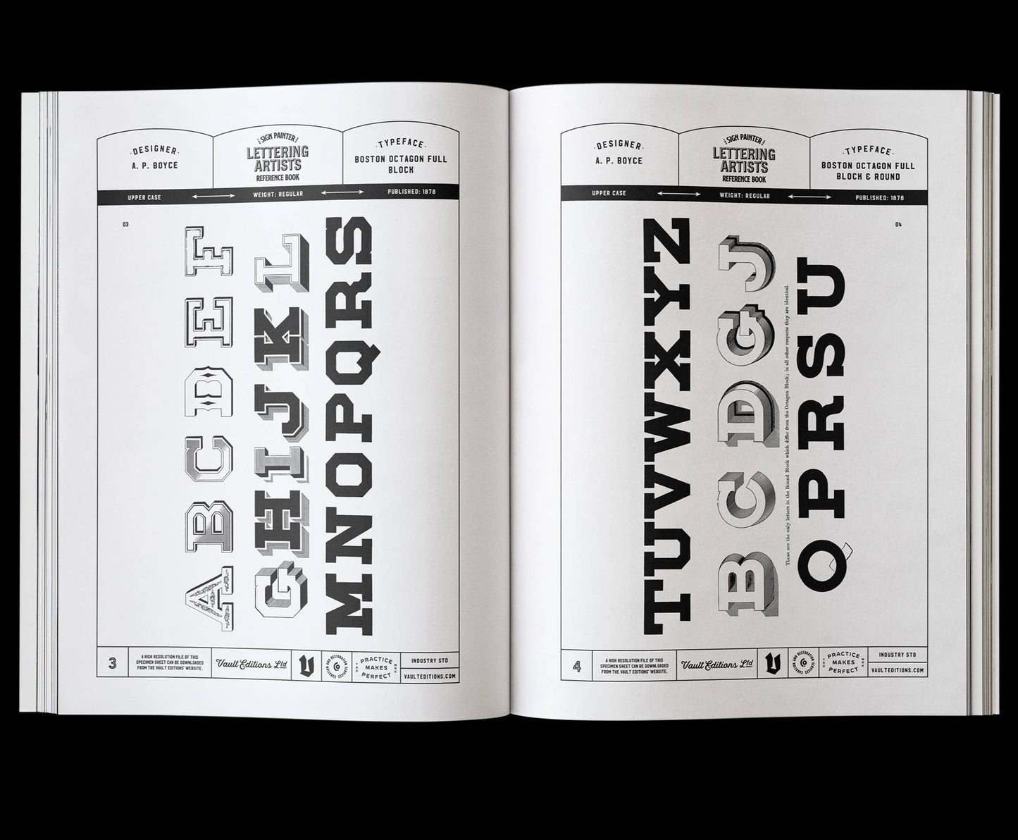 Vault Editions: Sign Painter & Lettering Artist Reference Book (Pre-Order)
