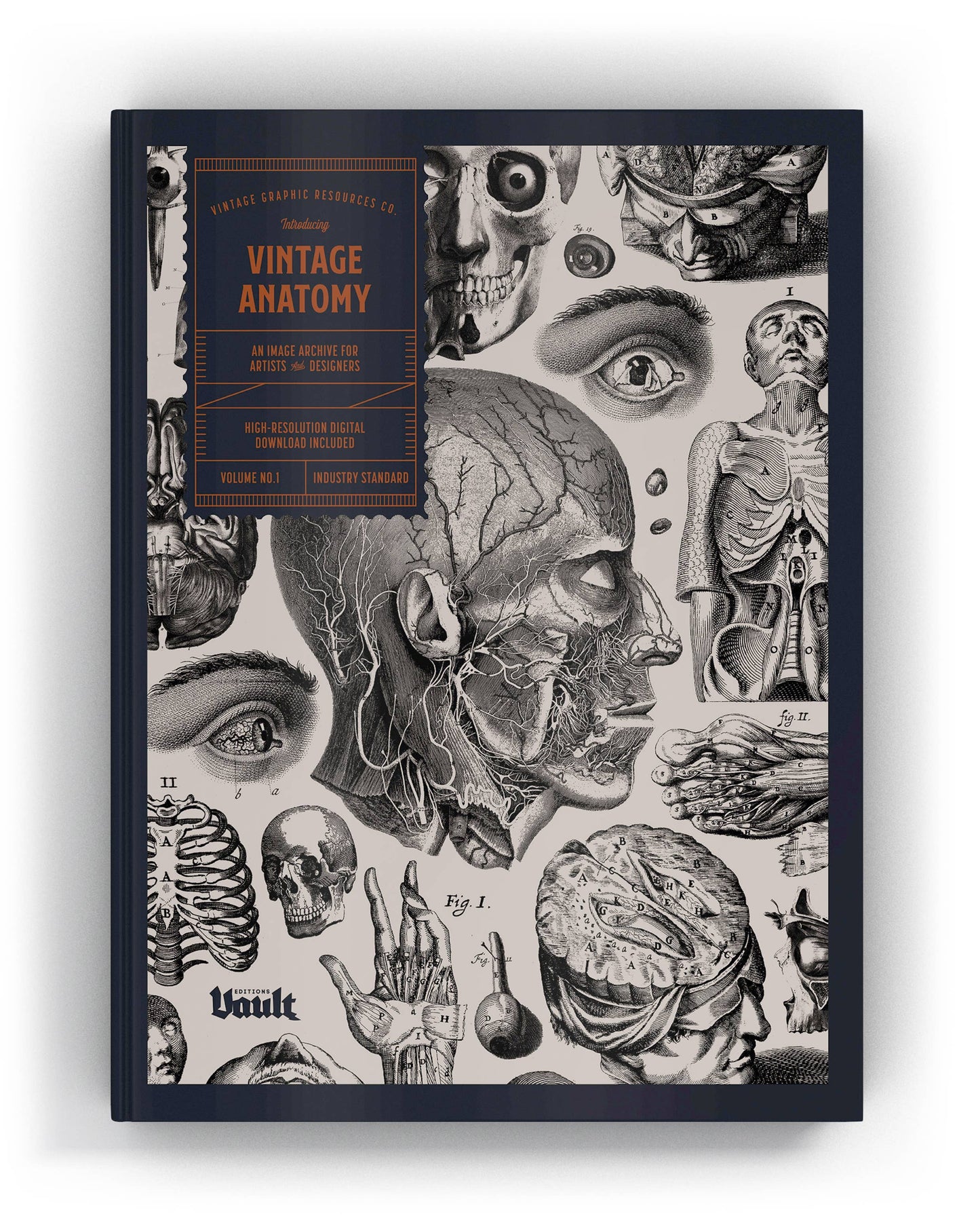 Vault Editions: Vintage Anatomy Reference Book (Pre-Order)