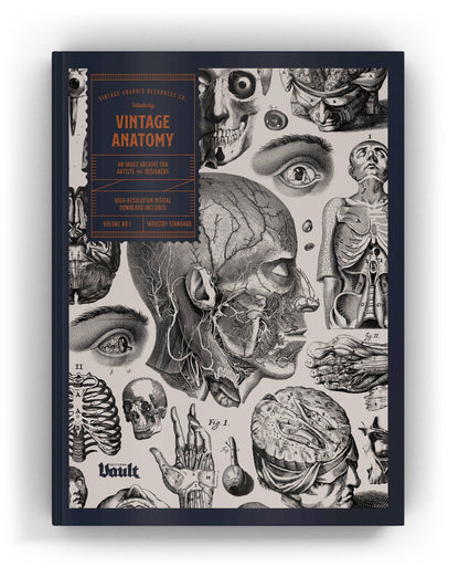 Vault Editions: Vintage Anatomy Reference Book (Pre-Order)