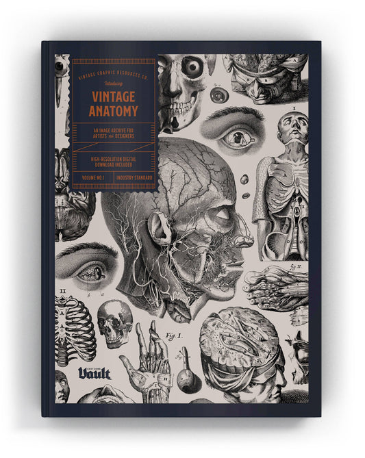 Vault Editions: Vintage Anatomy Reference Book (Pre-Order)
