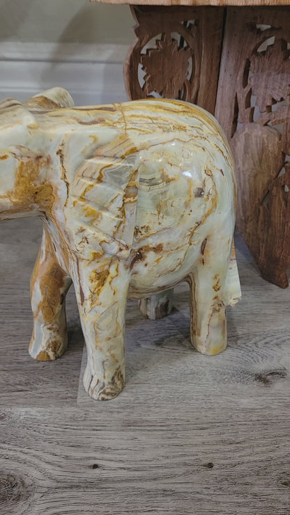 Rare Marble Elephant