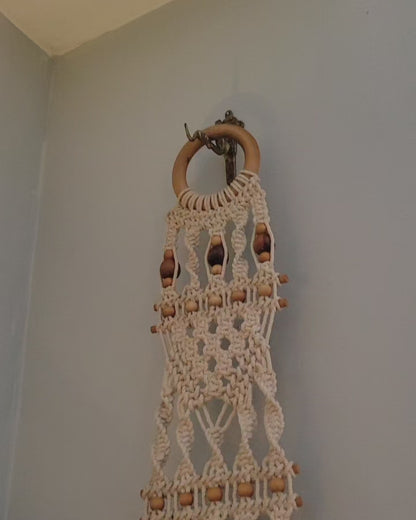 70s Macrame Plant Hanger